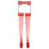 Cottelli - Kanten stay-up kousen - rood