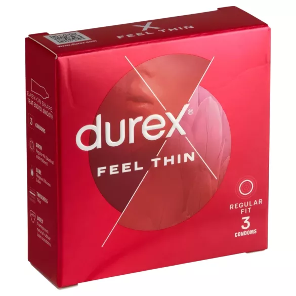 Durex - condooms - extra dun voor natuurlijk gevoel - 3 stuks