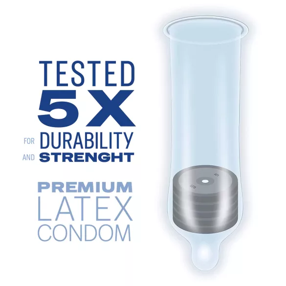 Durex - condooms - extra dun voor natuurlijk gevoel - 3 stuks