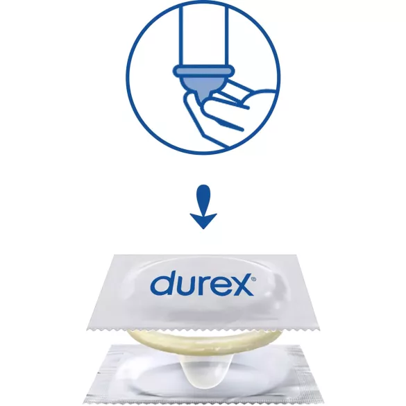 Durex - condooms - extra dun voor natuurlijk gevoel - 3 stuks