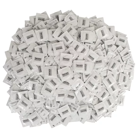 Secura Original - condooms - 1000 stuks - latex - transparant