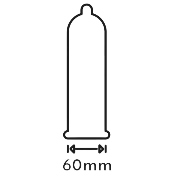 Secura Aubergine - extra groot condoom - 60mm - 12 stuks