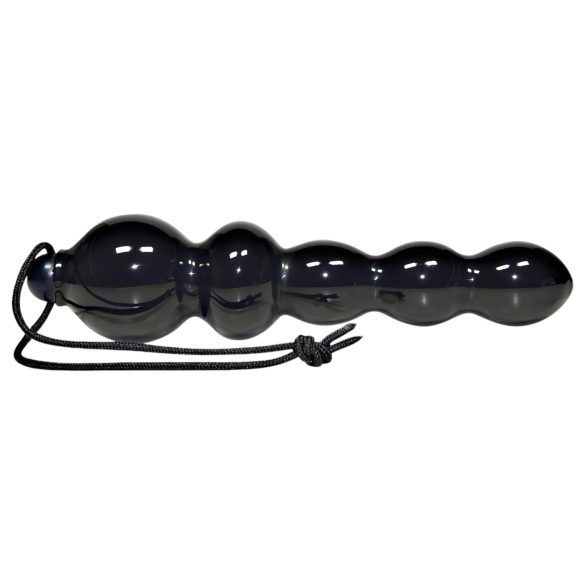 You2Toys Black Jack - anaal dildo met kralen - siliconen - zwart