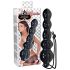 You2Toys Black Jack - anaal dildo met kralen - siliconen - zwart