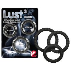 You2Toys - Lust penisring trio - zwart