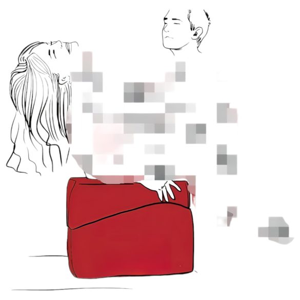 Liberator - Sexkussen - set (zwart)