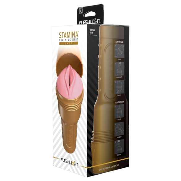 Fleshlight - masturbator vagina - stamina training - kunststof - Pink Lady