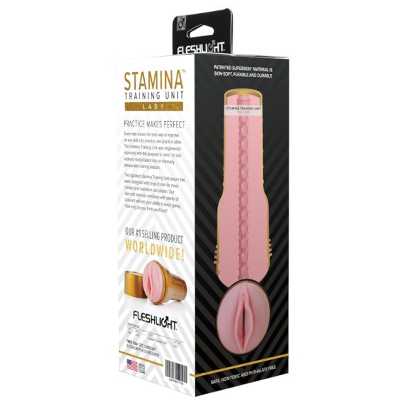 Fleshlight - masturbator vagina - stamina training - kunststof - Pink Lady