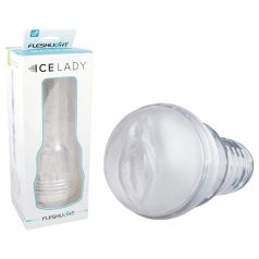Fleshlight Ice Lady - doorzichtige kunstvagina - transparant