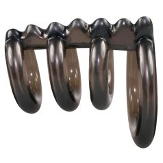 Bad Kitty - penisring set met spikes - siliconen - 4 stuks