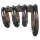 Bad Kitty - penisring set met spikes - siliconen - 4 stuks