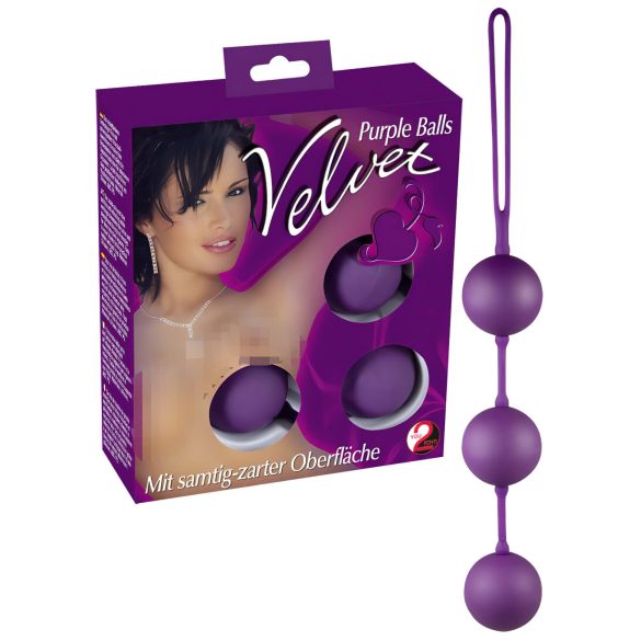 You2Toys - Geisha ballen set - drievoudig - siliconen - paars