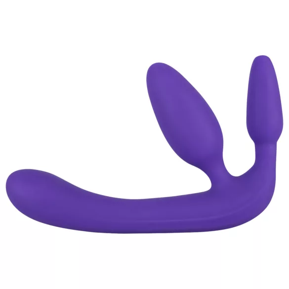 You2Toys - Tripla, opzetbare dildo zonder harnas (paars)