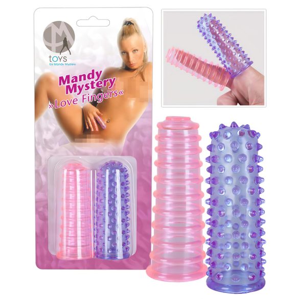 You2Toys - vinger vibrator set - siliconen - 2 stuks