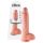 King Cock 10 realistische dildo met ballen (25 cm) - natuurgetrouw