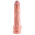 King Cock 10 realistische dildo met ballen (25 cm) - natuurgetrouw