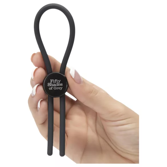 Fifty Shades of Grey - penisring - silicone - grijs
