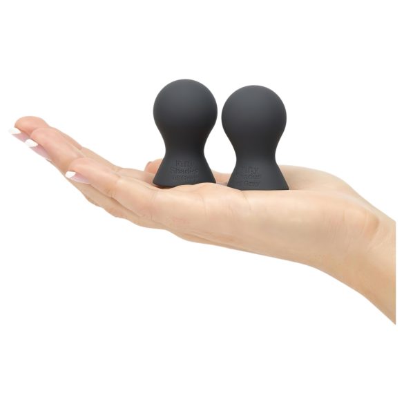 Fifty Shades of Grey - Tepelzuiger - sterke zuigkracht - transparant silicone