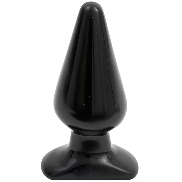 Doc Johnson - anaalplug - klassiek groot - zwart 14,5 cm