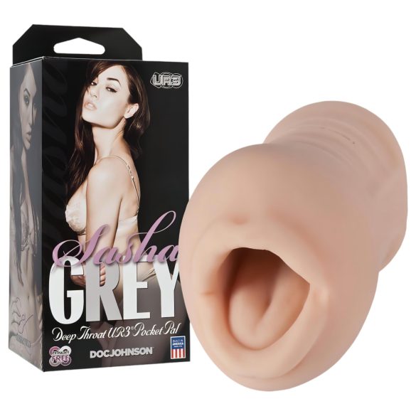 Sasha Grey mondmasturbator