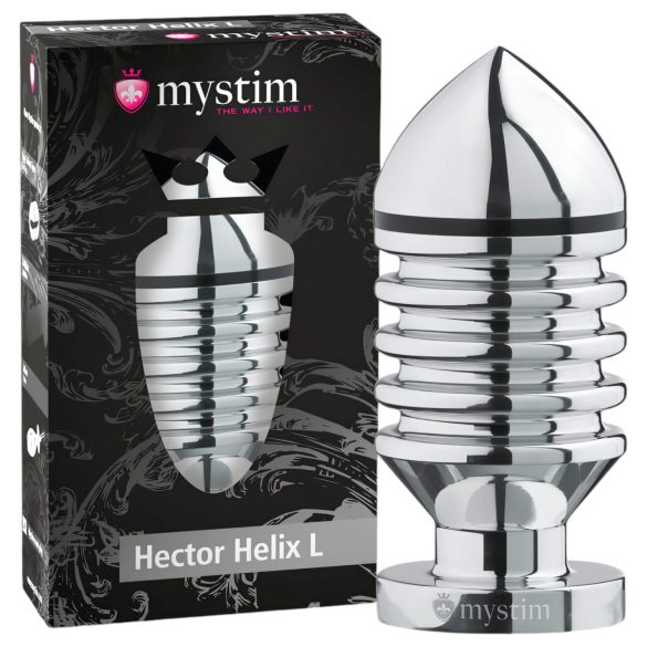 mystim Hector Helix - elektro anale plug (groot)
