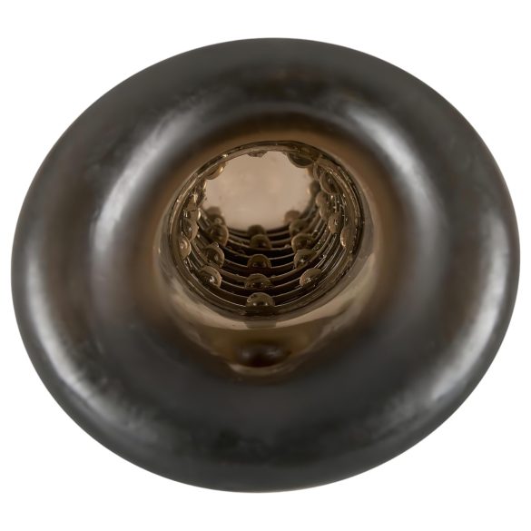 Rebel - geribbelde penismantel (grijs)