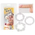 You2Toys - Blijf hard! penisringenset - transparant (3 stuks)