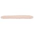 You2Toys - dubbele dildo - flexibel siliconen - huidskleur