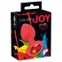 You2Toys - Colorful JOY - siliconen buttplug - klein (rood)