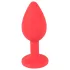 You2Toys - Colorful JOY - siliconen buttplug - klein (rood)