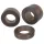 You2Toys - penis- en ballenring set - rekbaar siliconen - grijs