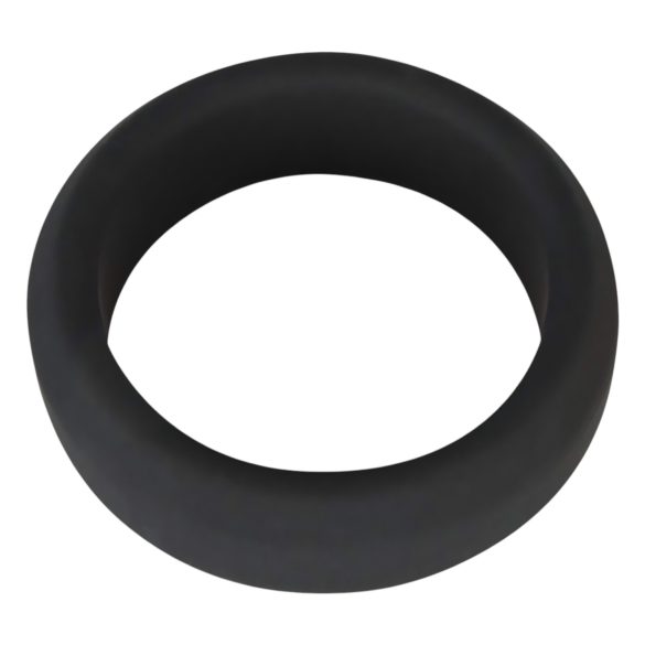 Black Velvet - Dikke Peni Ring (3,8 cm) - Zwart