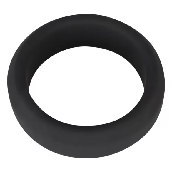 Black Velvets - penisring dikwandig - 3,8 cm - zwart