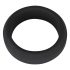 Black Velvet - Dikke Peni Ring (3,8 cm) - Zwart