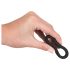 Black Velvet - Dikke Peni Ring (3,8 cm) - Zwart