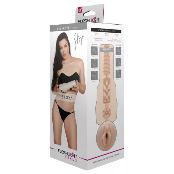 Fleshlight Stoya Destroya - masturbator - vagina opening - realistisch