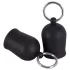 Black Velvets - tepelzuiger met metalen ring (zwart)