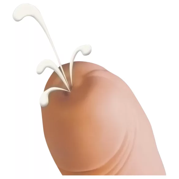 You2Toys - dildo met sproeifunctie - realistisch - huidskleur