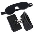 Bad Kitty - Handboeien en Oogmasker (zwart)