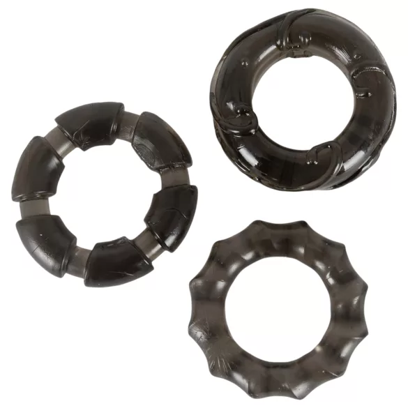 You2Toys - Penisringen set - 3 stuks - grijs