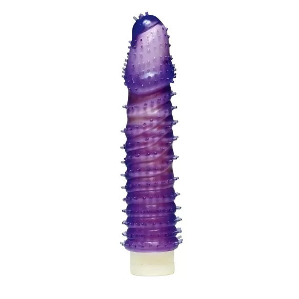 You2Toys - penis sleeve - extra stimulatie - siliconen paars