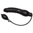 You2Toys - Latex opblaasbare anale plug - zwart (groot)