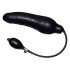 You2Toys - Latex opblaasbare anale plug - zwart (groot)
