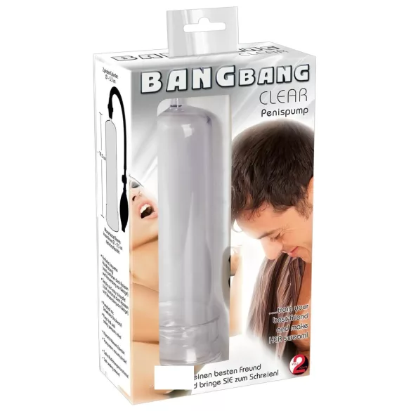 You2Toys - Bang Bang penispomp (transparant)