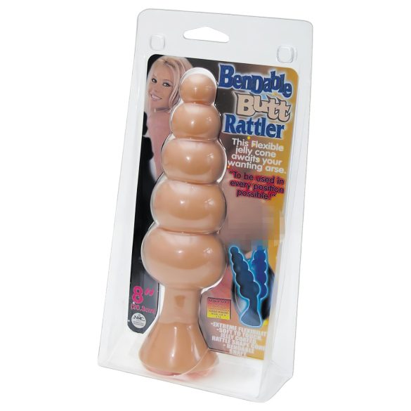 Parelend genot - anaal dildo - kralen structuur