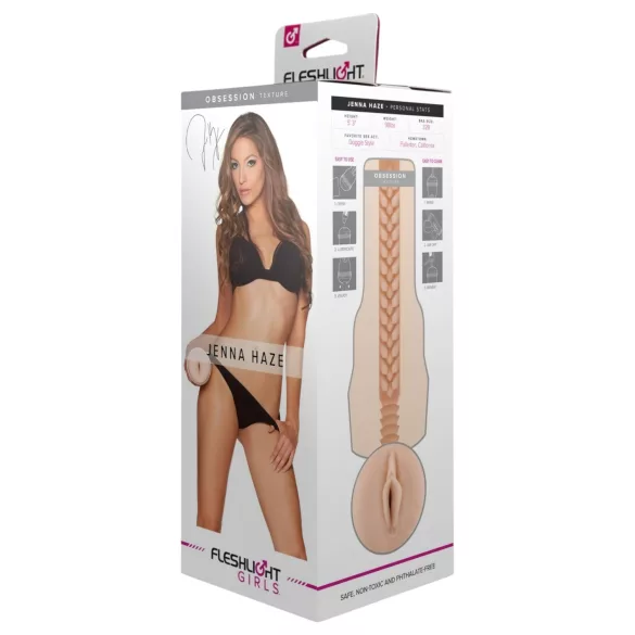 Fleshlight - masturbator - Jenna Haze Obsession - vagina opening