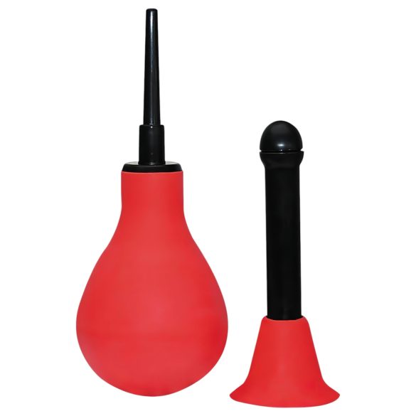 You2Toys - intieme douche - 2 opzetstukken - zwart