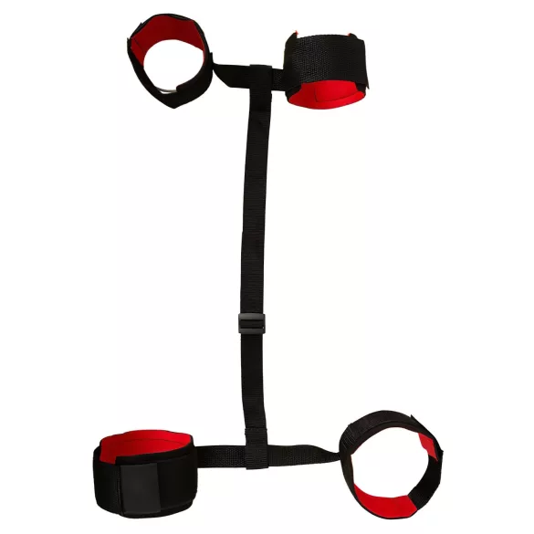 You2Toys - Bondage set - Enkel- en polsboeien - Zwart