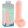 Medisch - rechte siliconen dildo (20 cm) - natuurgetrouw