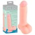 Medisch - rechte siliconen dildo (20 cm) - natuurgetrouw